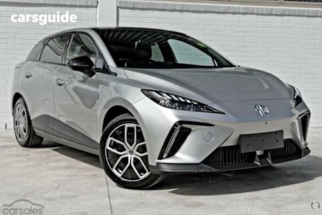 Silver 2025 MG MG4 Hatch Essence 64 150kW