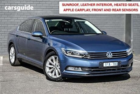 Blue 2015 Volkswagen Passat Sedan 132 TSI Comfortline