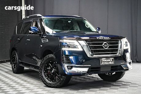 Blue 2020 Nissan Patrol Wagon TI-L (4X4)