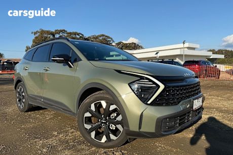 Green 2022 Kia Sportage Wagon GT-Line (awd)