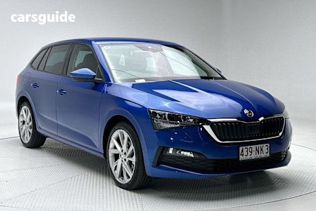 Blue 2023 Skoda Scala Hatchback Ambition 85TSI