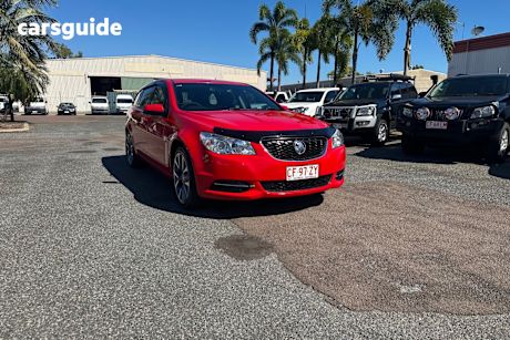Red 2014 Holden Commodore Sportswagon Evoke