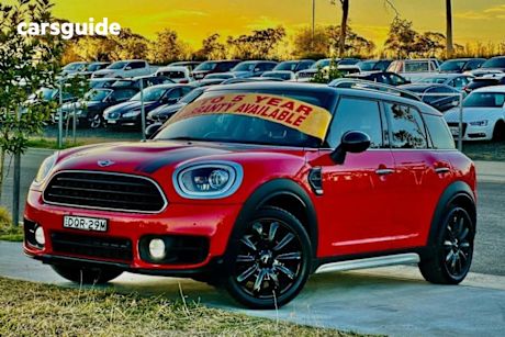 Red 2017 Mini Countryman Wagon Cooper