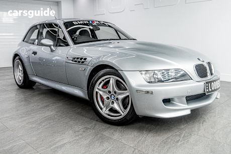 Silver 1999 BMW M Coupe