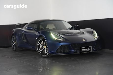 Blue 2014 Lotus Exige Roadster S