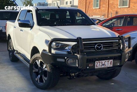 White 2021 Mazda BT-50 Dual Cab Pick-up GT (4X4)