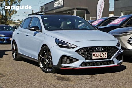 Blue 2022 Hyundai I30 Fastback N Limited Edition