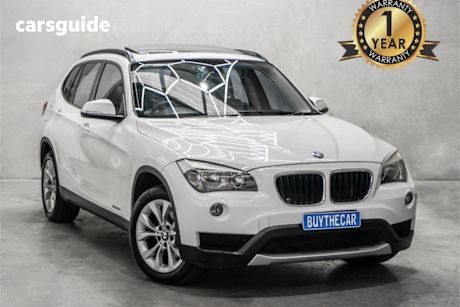 White 2012 BMW X1 Wagon Sdrive 18D
