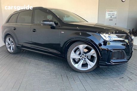 Black 2022 Audi Q7 Wagon 55 Tfsi S Line Quattro Mhev