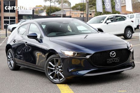 Blue 2024 Mazda 3 Hatchback G20 Evolve