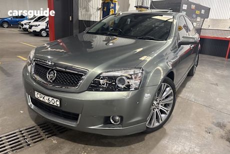 Grey 2013 Holden Caprice Sedan V