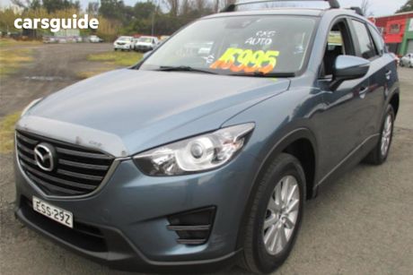 Blue 2015 Mazda CX-5 Wagon Maxx (4X4)