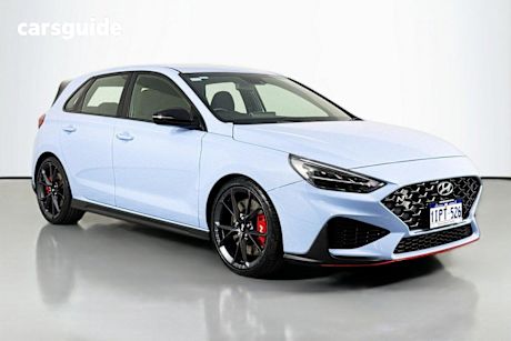 Blue 2024 Hyundai I30 Hatchback N