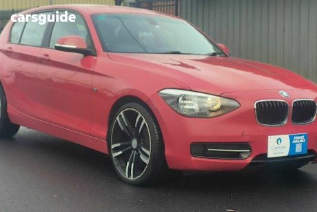 Red 2013 BMW 116I Hatchback