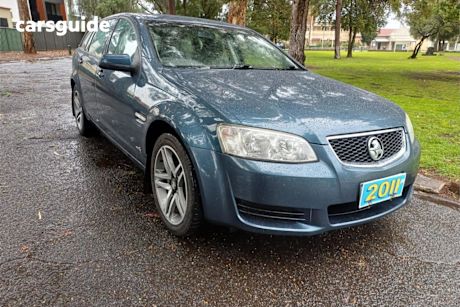 Blue 2011 Holden Commodore Sportswagon Omega