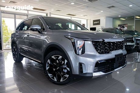 Grey 2025 Kia Sorento Wagon GT-Line 7 Seat