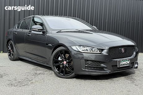 Grey 2015 Jaguar XE Sedan 20D R-Sport