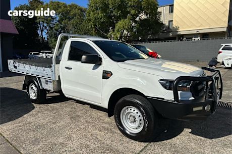 White 2017 Ford Ranger Cab Chassis XL 2.2 HI-Rider (4X2)