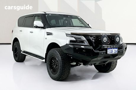 White 2021 Nissan Patrol Wagon TI (4X4)