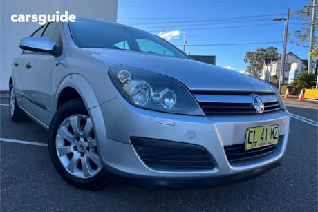 Silver 2005 Holden Astra Hatchback CD