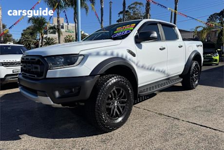 White 2018 Ford Ranger Double Cab Pick Up Raptor 2.0 (4X4)