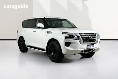 White 2021 Nissan Patrol Wagon TI (4X4)