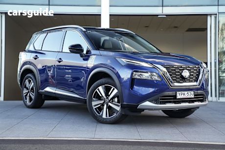 Blue 2025 Nissan X-Trail Wagon TI (4WD)