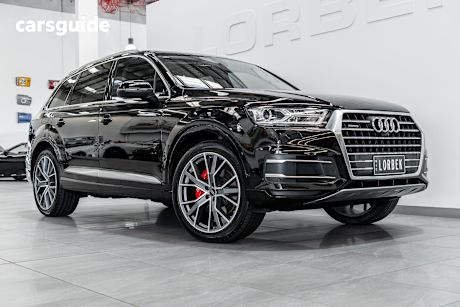 Black 2016 Audi Q7 Wagon 3.0 TDI Quattro (160KW)