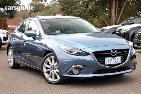 Blue 2014 Mazda 3 Hatchback SP25 GT