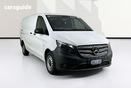 White 2021 Mercedes-Benz Vito Van 116 CDI MWB RWD