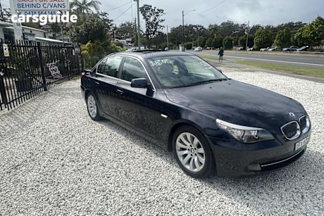 Silver 2008 BMW 525I Sedan