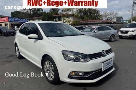 White 2015 Volkswagen Polo Hatchback 81 TSI Comfortline