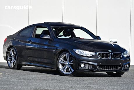 Black 2014 BMW 4 Coupe 428i M Sport