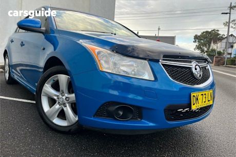 Blue 2013 Holden Cruze Hatchback CD Equipe