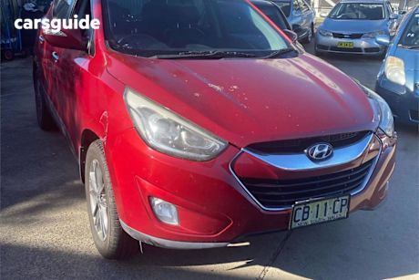 Red 2014 Hyundai IX35 Wagon Elite (awd)