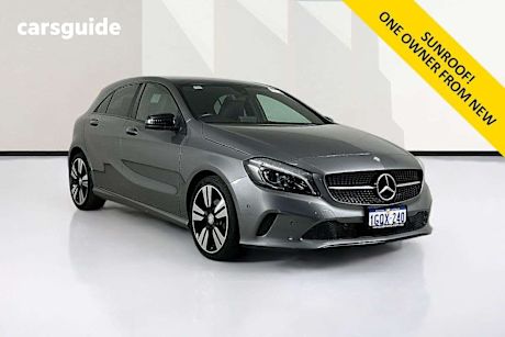 Grey 2016 Mercedes-Benz A180 Hatchback