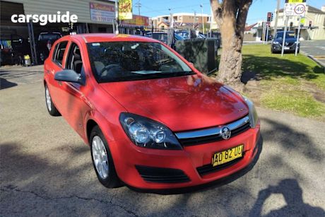 Red 2006 Holden Astra Hatchback CD