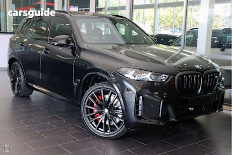 Black 2025 BMW X5 Wagon M60I Mhev