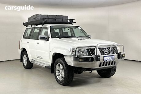 White 2012 Nissan Patrol Wagon ST (4X4)