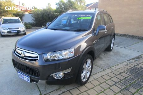 Grey 2012 Holden Captiva Wagon 7 Lx (4X4)