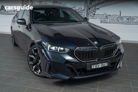 Black 2023 BMW 520I Sedan M Sport Mhev