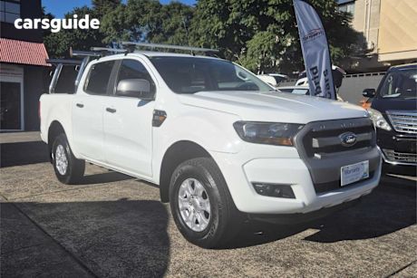 White 2018 Ford Ranger Dual Cab Utility XLS 3.2 (4X4)