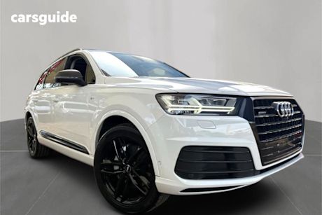 White 2018 Audi Q7 Wagon 3.0 TDI Quattro