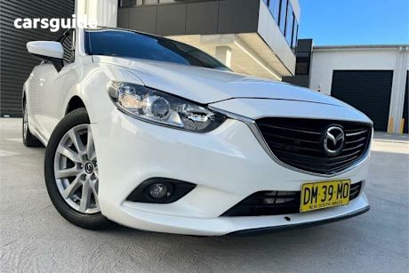 White 2013 Mazda 6 Sedan Touring