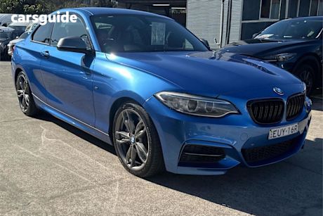 Blue 2014 BMW M235I Coupe