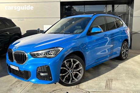 Blue 2021 BMW X1 Wagon Sdrive 18I M Sport