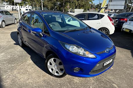Blue 2012 Ford Fiesta Hatch CL WT