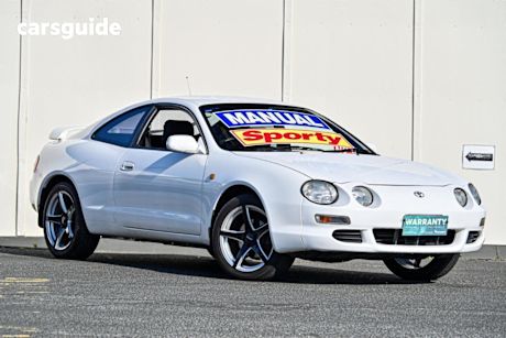White 1995 Toyota Celica Liftback SX
