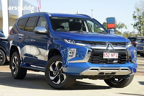 Blue 2024 Mitsubishi Pajero Sport Wagon