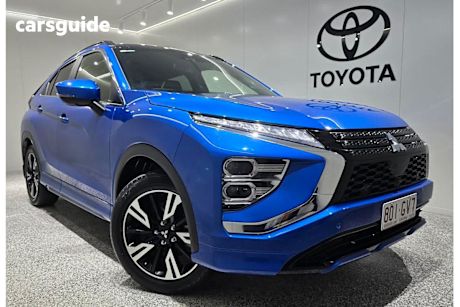 Blue 2022 Mitsubishi Eclipse Cross Wagon Exceed (2WD)